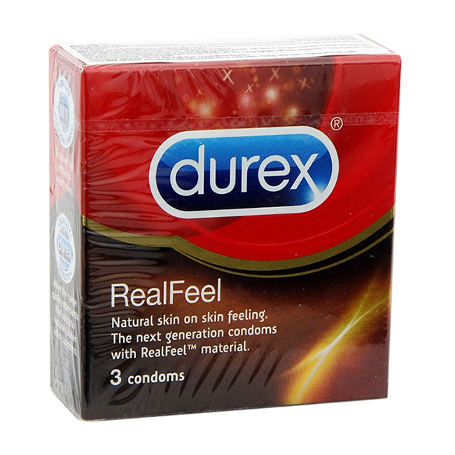 Cảm giác chân thật khi dùng bao cao su – Bí mật cho cuộc yêu hoàn hảo 7 bao cao su durex real feel hop 03 cai 314
