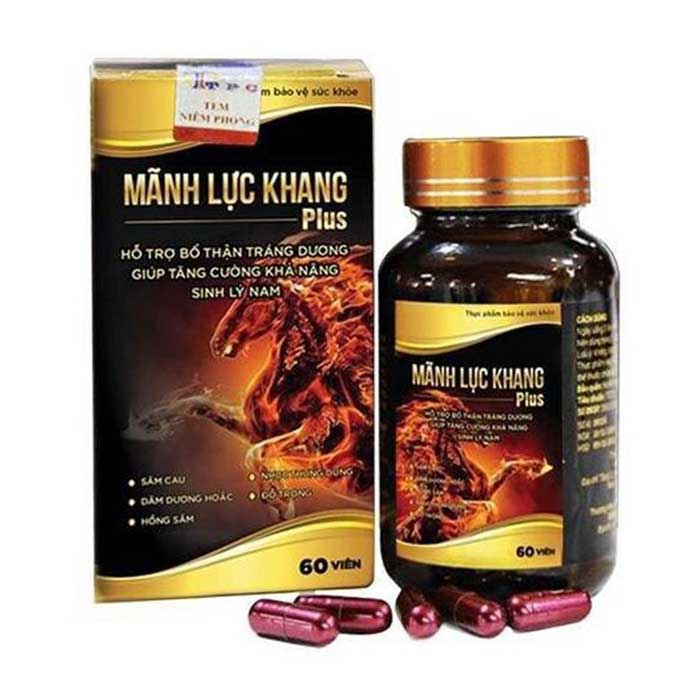 Mãnh Lực Khang Plus: Công Dụng, Giá Bán, Có Tốt Không? 2 tpbvsk manh luc khang plus hop 60 vien 00438