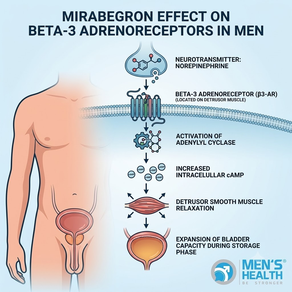 Mirabegron Effect on Beta-3 Adrenoreceptors in Men: What You Need to Know 2 image 125