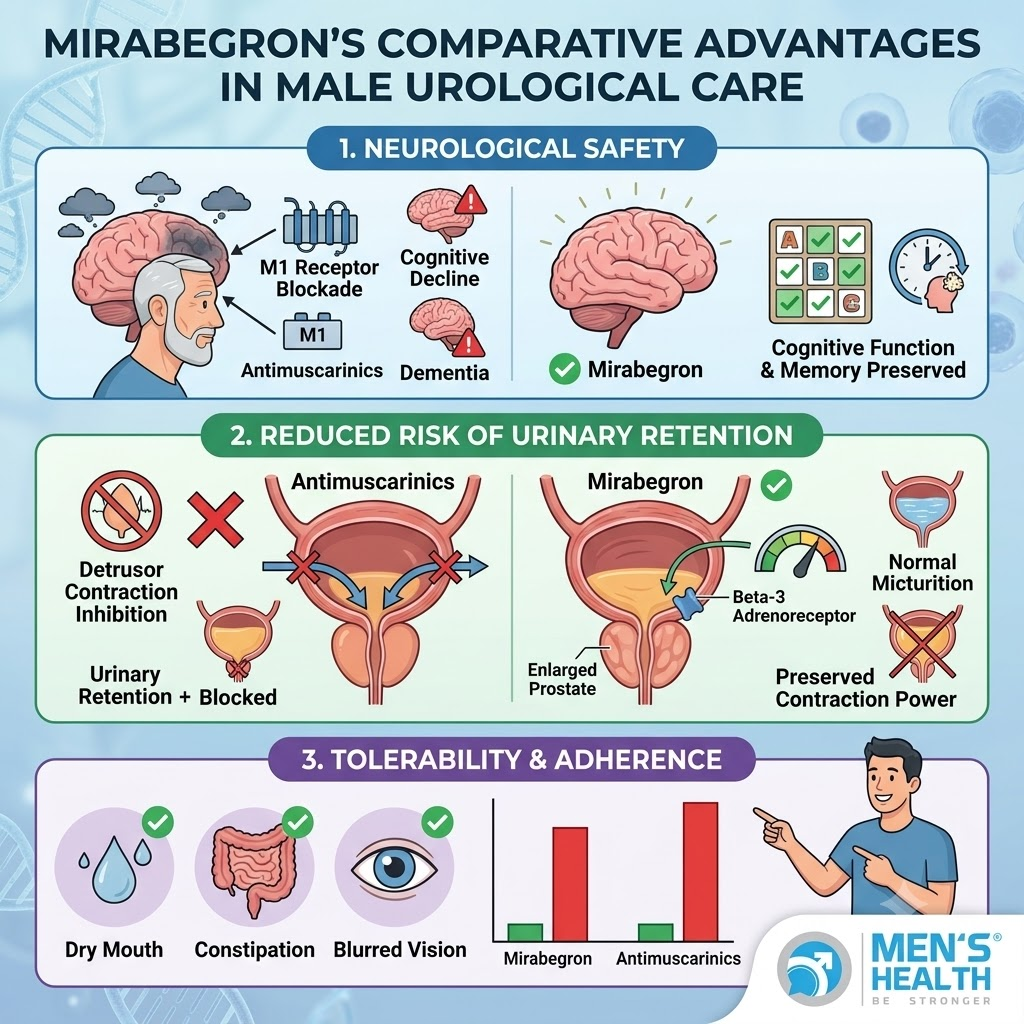 Mirabegron Effect on Beta-3 Adrenoreceptors in Men: What You Need to Know 3 image 127