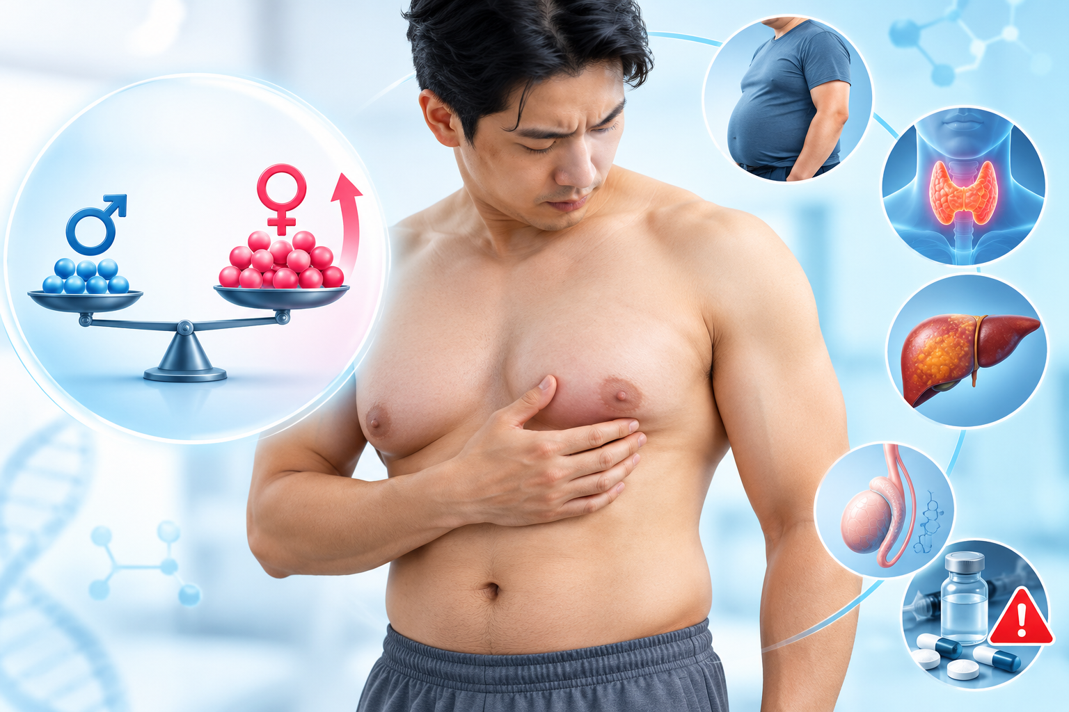 What Is Male Gynecomastia Caused by Excess Estrogen? 3 image 14
