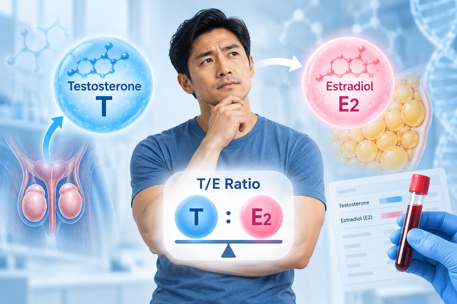 How Does the Testosterone-to-Estrogen Ratio Affect Male Physiology? 3 image 16