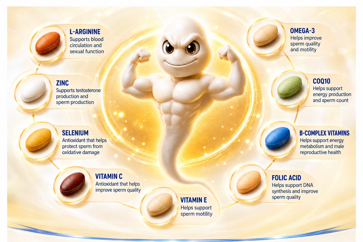 Should You Take Multiple Sperm Supplement Pills at the Same Time?